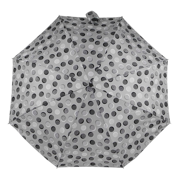 totes® X-TRA STRONG® Auto Open/Close Textured Dots Print Umbrella (3 Section) Extra Image 2